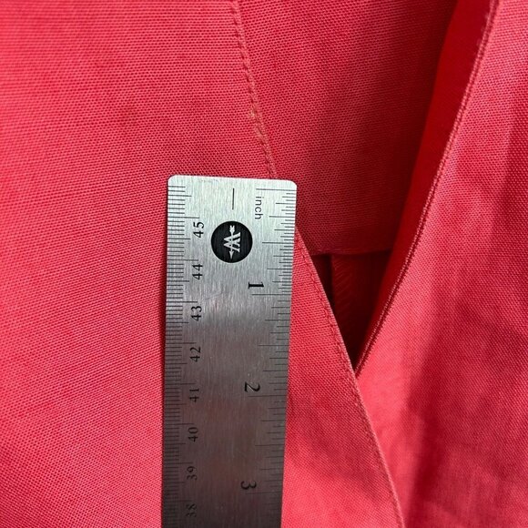 Vintage Chaus salmon blazer Ramie‎ blend size 10 - Picture 8 of 9